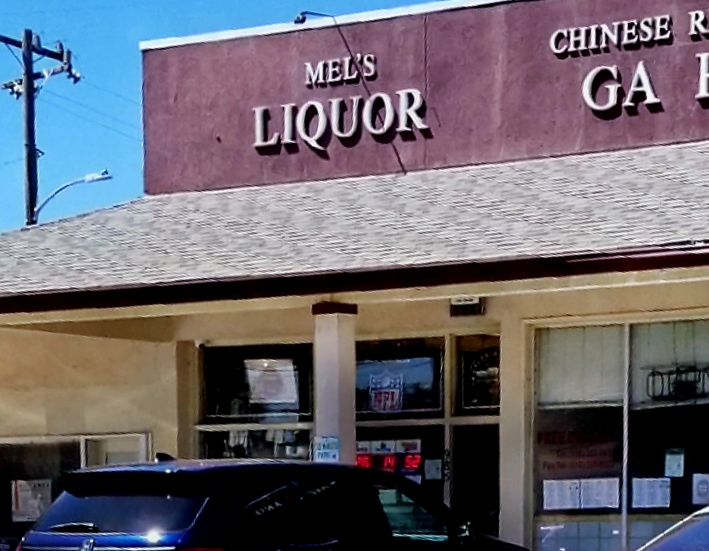 Mel's Liquors. Open Until 2AM