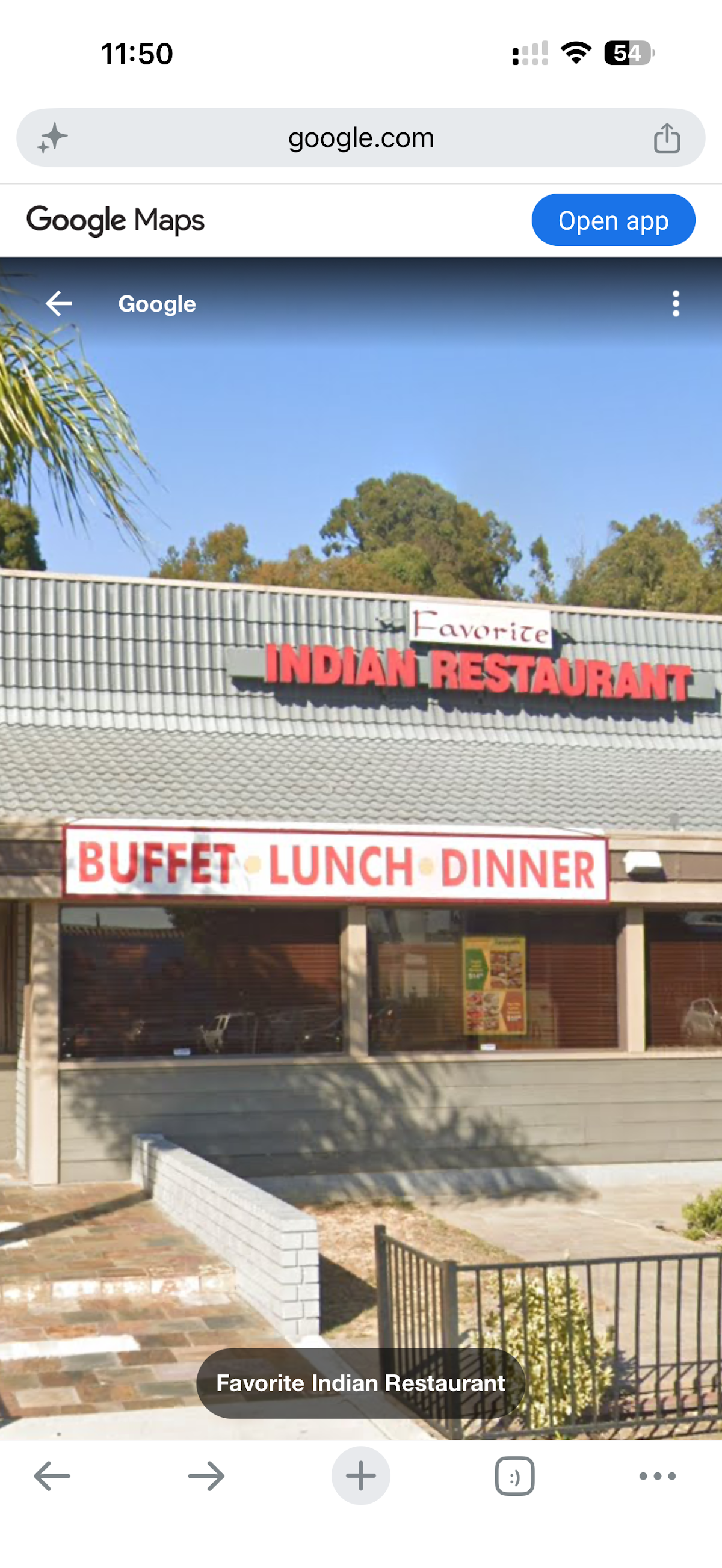 Favorite Indian Restaurant